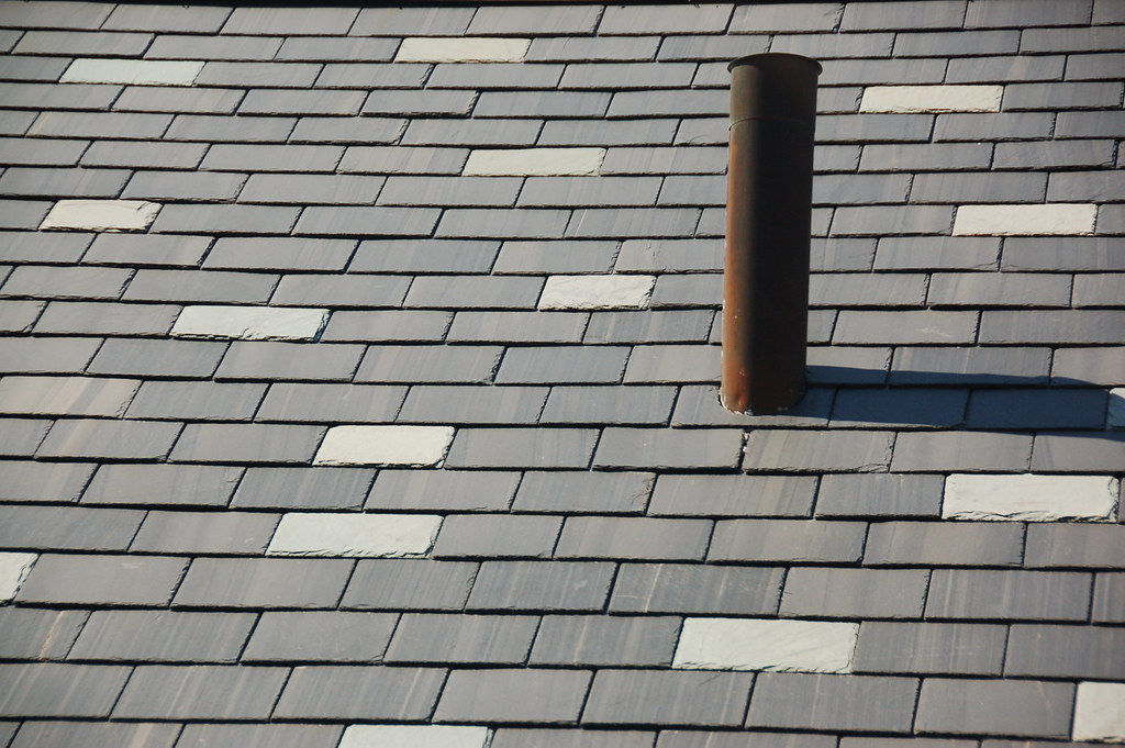 Natural Slate Roof Install
